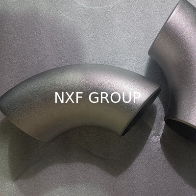 B363 Gr. 2 Titanium Alloy 45 90 Degree Pipe Fitting Elbow for Aerospace Applications