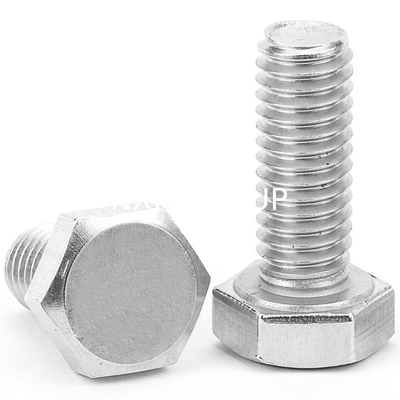 NXF 2205 Duplex Stainless Steel Hexagon Head Bolt Full Thread M10-M12 DIN GB ANSI ISO JIS Standard for Industrial D6 Grade