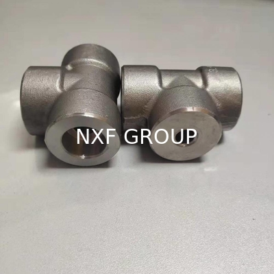 NXF ASTM B127 MONEL 400 Alloy/UNS N04400 DN15-1200  Class 150-2500 Nickel Alloy 400 Forging Socket Welding Tee