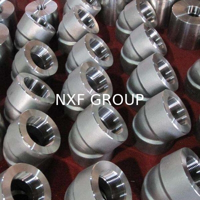 NXF UNS S31008 ASTM A403 310S/0Cr25Ni20/1.4845 DN15-1200 Class3000-9000 310S SS 90° and 45° Sockett Welding Eblows