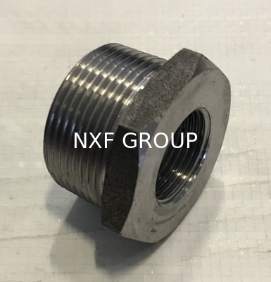 NXF UNS S31008 ASTM A403 310S/0Cr25Ni20/1.4845 DN6-100 Class3000-9000 310S High Pressure Stainless Steel Threaded Bushing