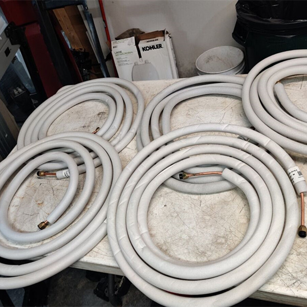 آخر أخبار الشركة NXF أنبوب عزل مكيف الهواء قابلة للتخصيص OD 6.3mm-22mm سمك الجدار 0.4mm-15mm أنبوب نحاس عازل  1