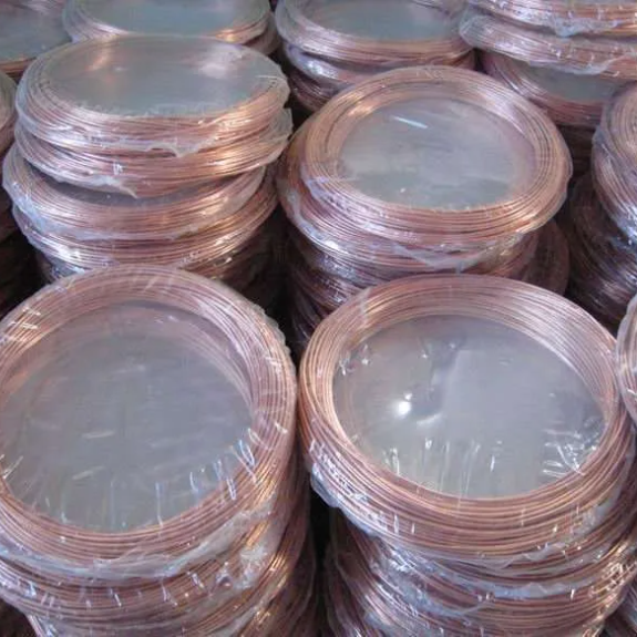 آخر أخبار الشركة NXF أجهزة تكييف الهواء GB / T 1531-2009 ، ASTM B360 وزن الملفات 5-30KG OD 1.6mm-6.1mm أنبوب الشعيرات النحاسية  3